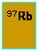 Cuadro de texto: 97Rb
&nbsp;
